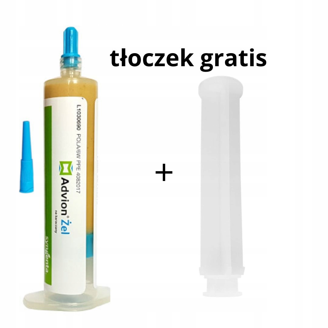 Żel Na Karaluchy Prusaki Środek Owadobójczy Tłoczek Advion 30g