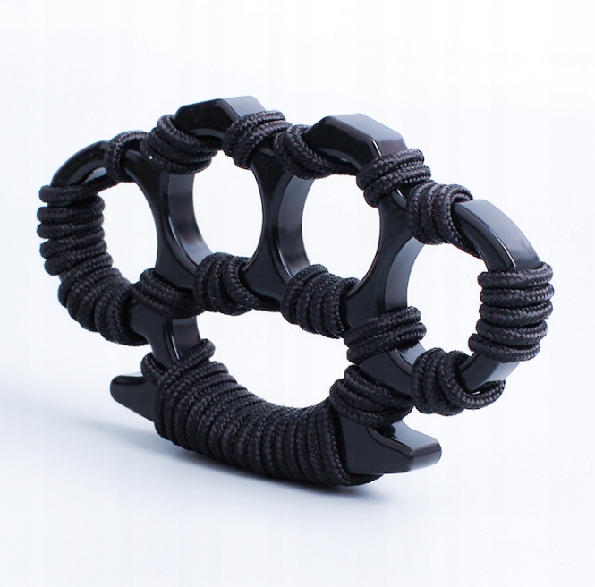 PIERŚCIEŃ OCHRONNY STAL KASTETY STEEL RING Wzór dominujący mix wzorów