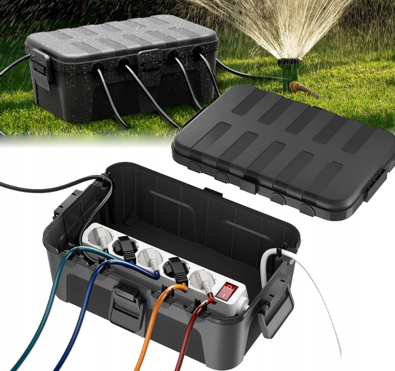 Krabička Na Kabely Prodlužovací Kabel IP54 Vodotěsná