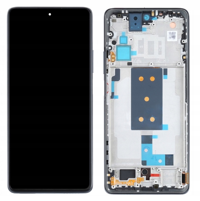 Nowy LCD Ekran Xiaomi MI 11T Pro Z Ramką Srebrny