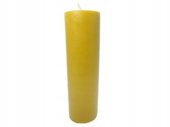 

Świeca lana z wosku pszczelego duża wosk pszczeli
