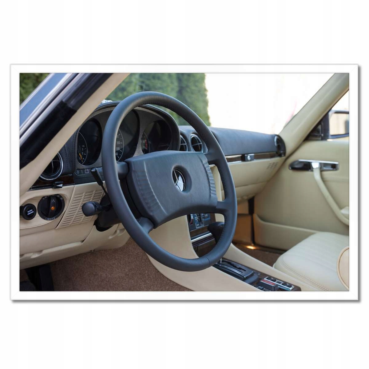 Plakáty v rámu 60x40 Mercedes 450 Slc Klasika
