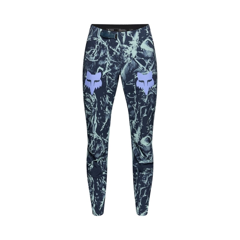 Spodnie Rowerowe Damskie Fox Ranger Image Print Arctic Blue (10)