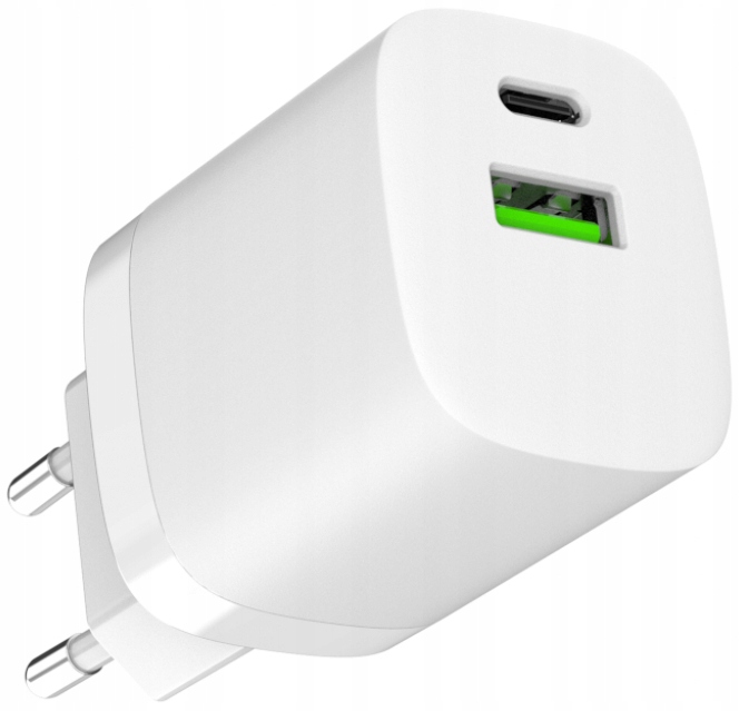 Ładowarka sieciowa zasilacz GAN USB QC4.0 +USB-C PD3.0 30W 3A 20V Producent Art