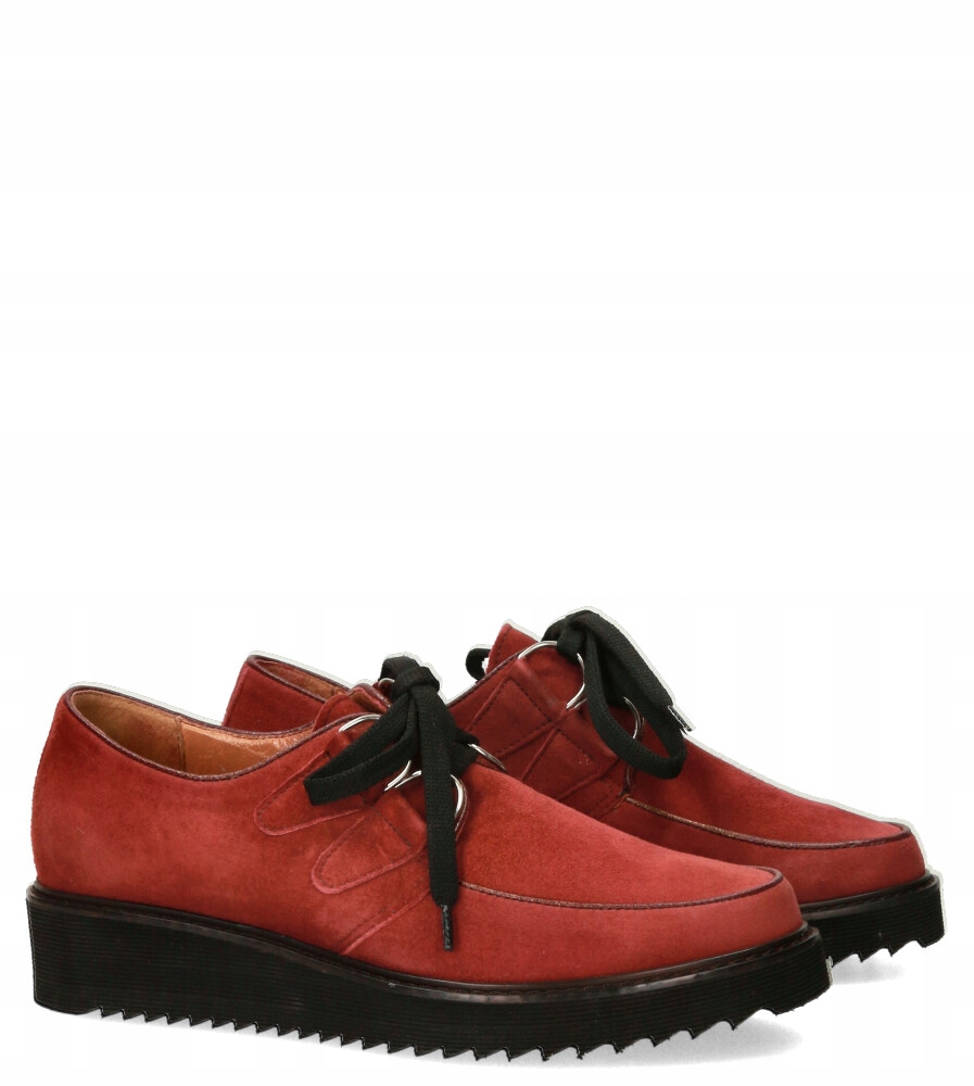 CREEPERSY CASU SKÓRZANE PÓŁBUTY NA PLATFORMIE r 36 Marka Casu