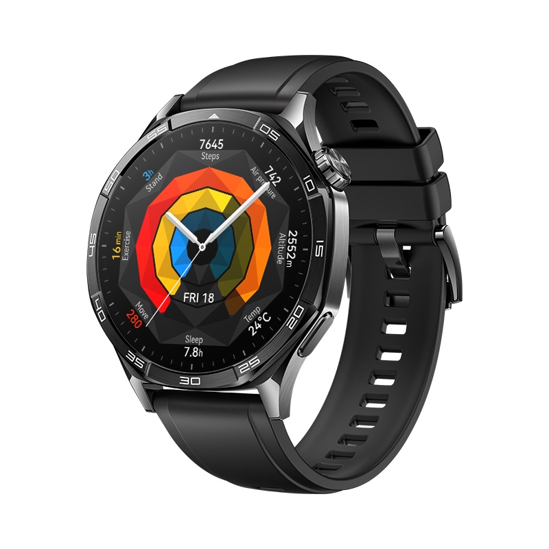 Huawei Watch Gt 5/46mm/Black/Šport Band/Black