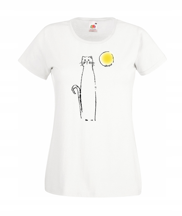 

XL Koszulka Damska Koty Soft Kitty Śmieszne Wzory