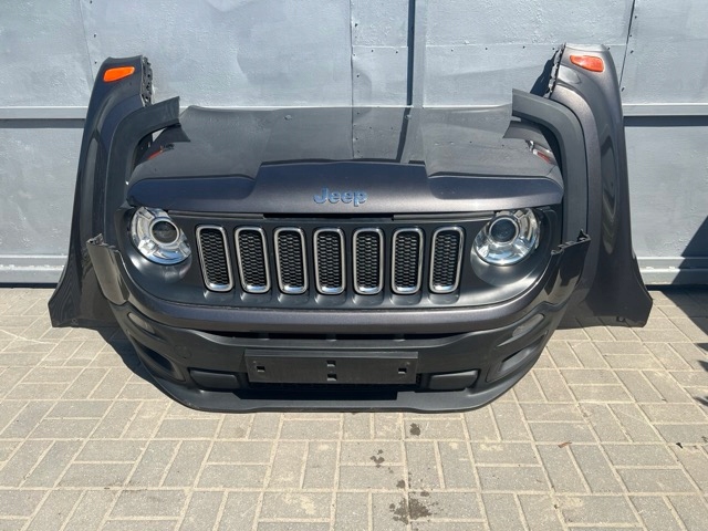 JEEP RENEGADE PRZOD XENON MASKA ZDERZAK PAS LAMPY CHLODNICE