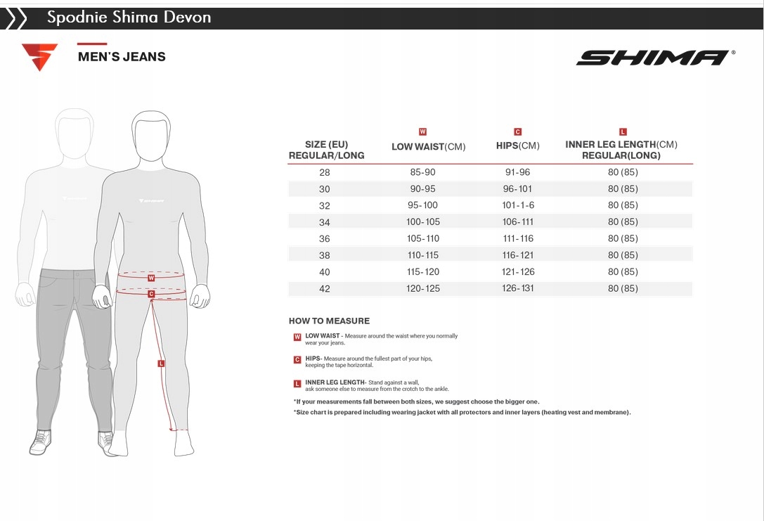 SPODNIE JEANS SHIMA DEVON DARK BLUE r 36L LONG Model DEVON MEN