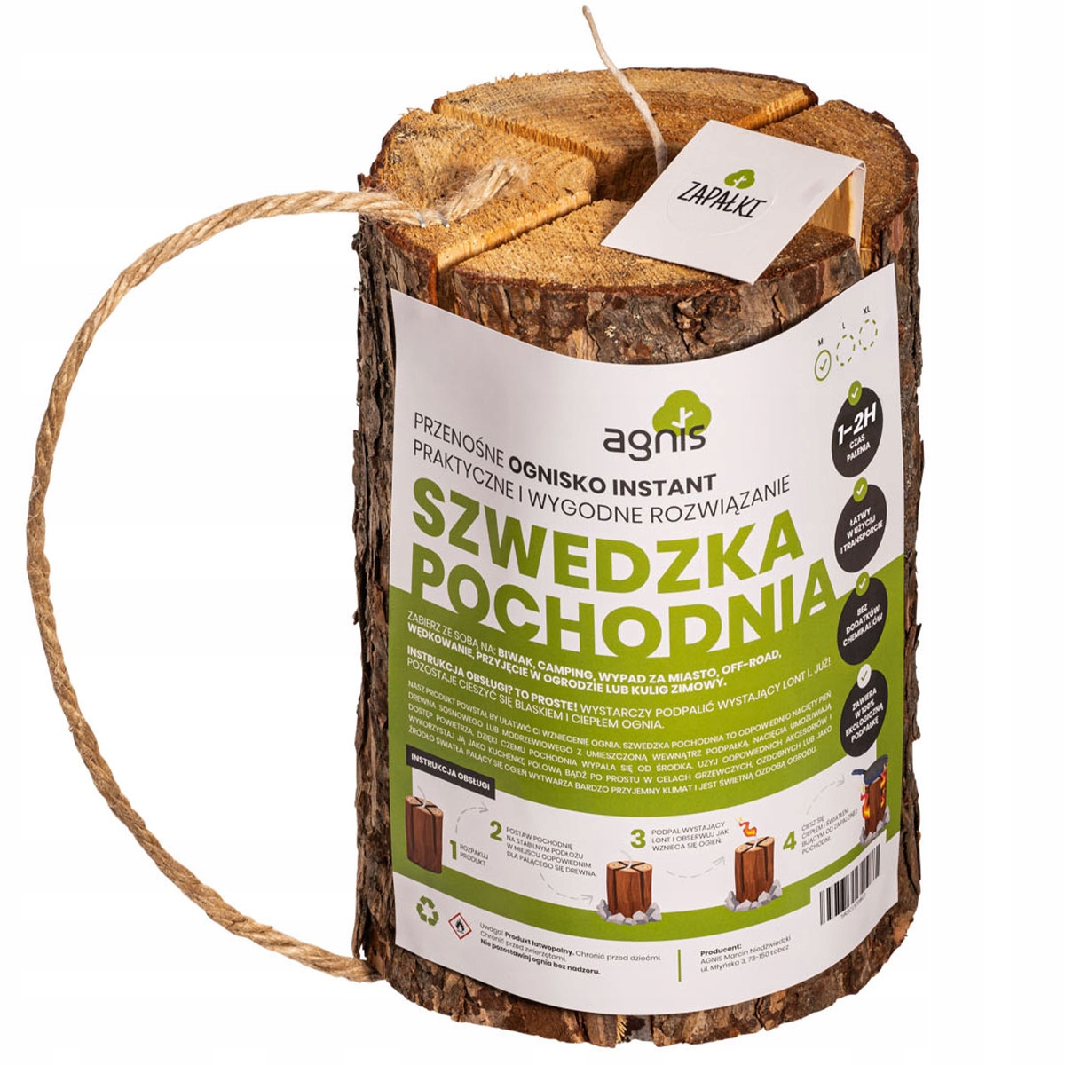 

Szwedzka pochodnia Agnis rozmiar M