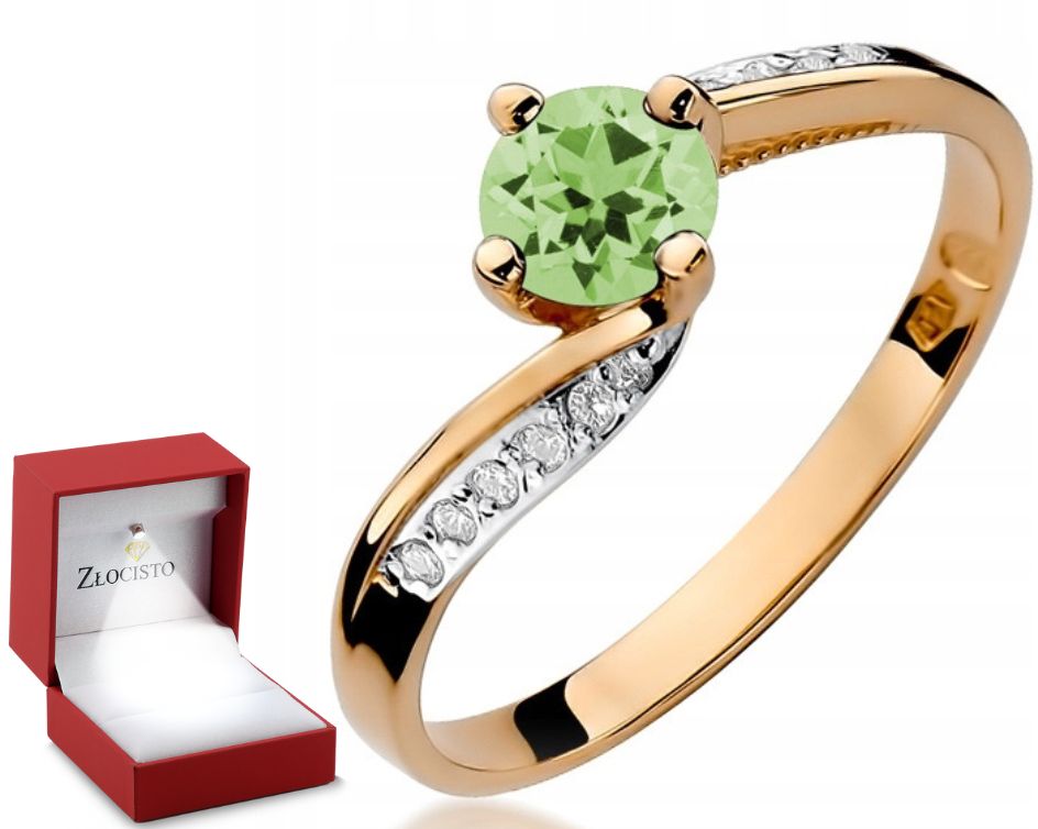 Prstýnek Oliwin Růžové zlato Gravírování bonus 585