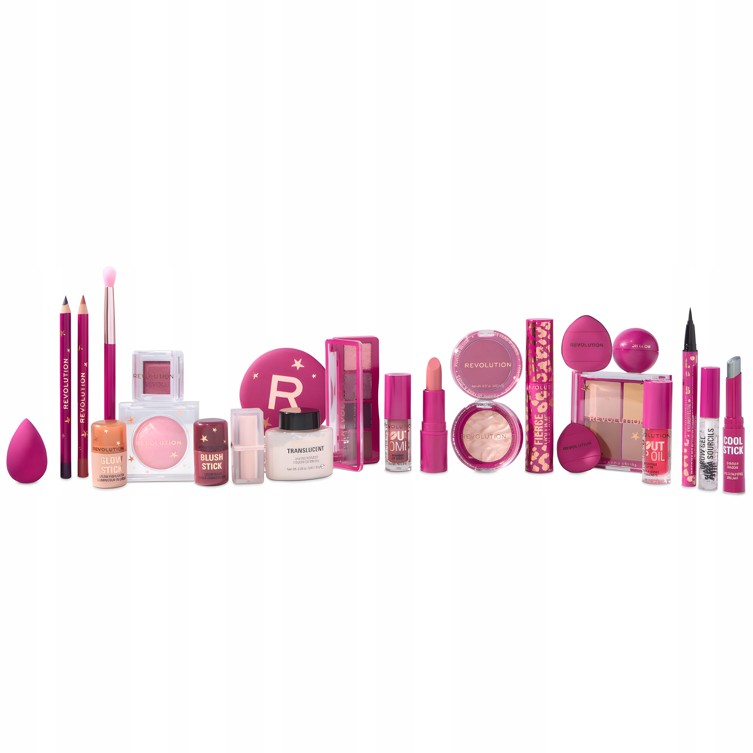 Адвент-календарь UCANBE Makeup 2025, 24 средства для макияжа: тени, блески, румяна — фото 6