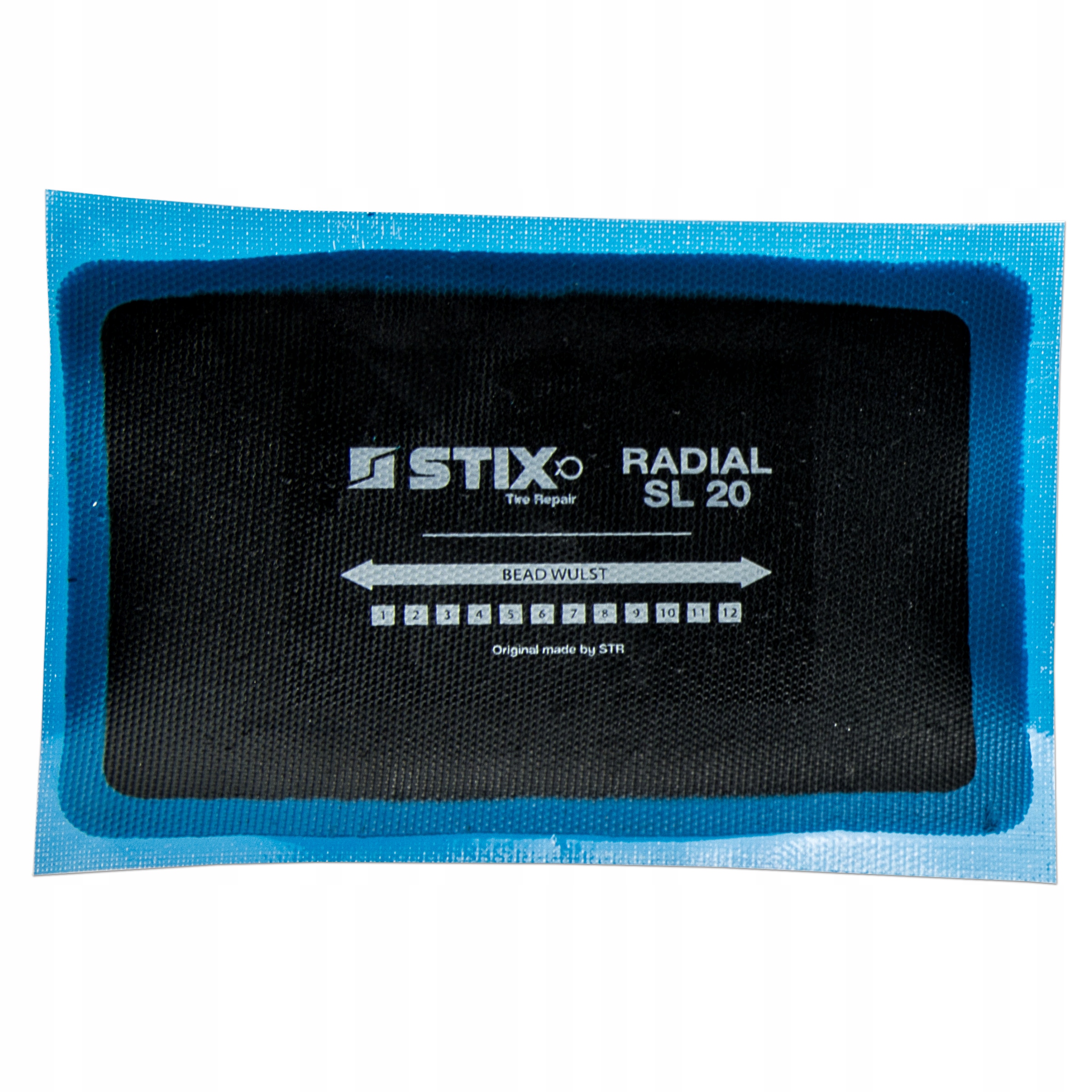 WKŁAD RADIALNY DO NAPRAWY OPON ŁATKA ŁATKI STR SL20 80X125MM STIX