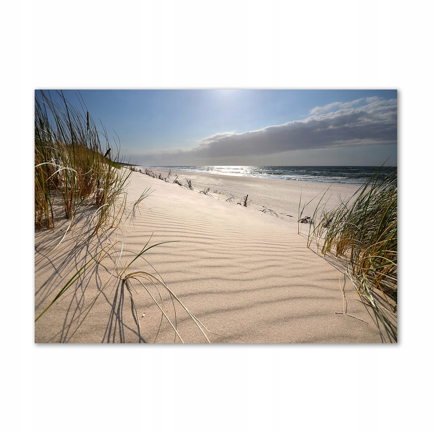 

Foto obraz szkło hartowane Mrzeżyno plaża 100x70
