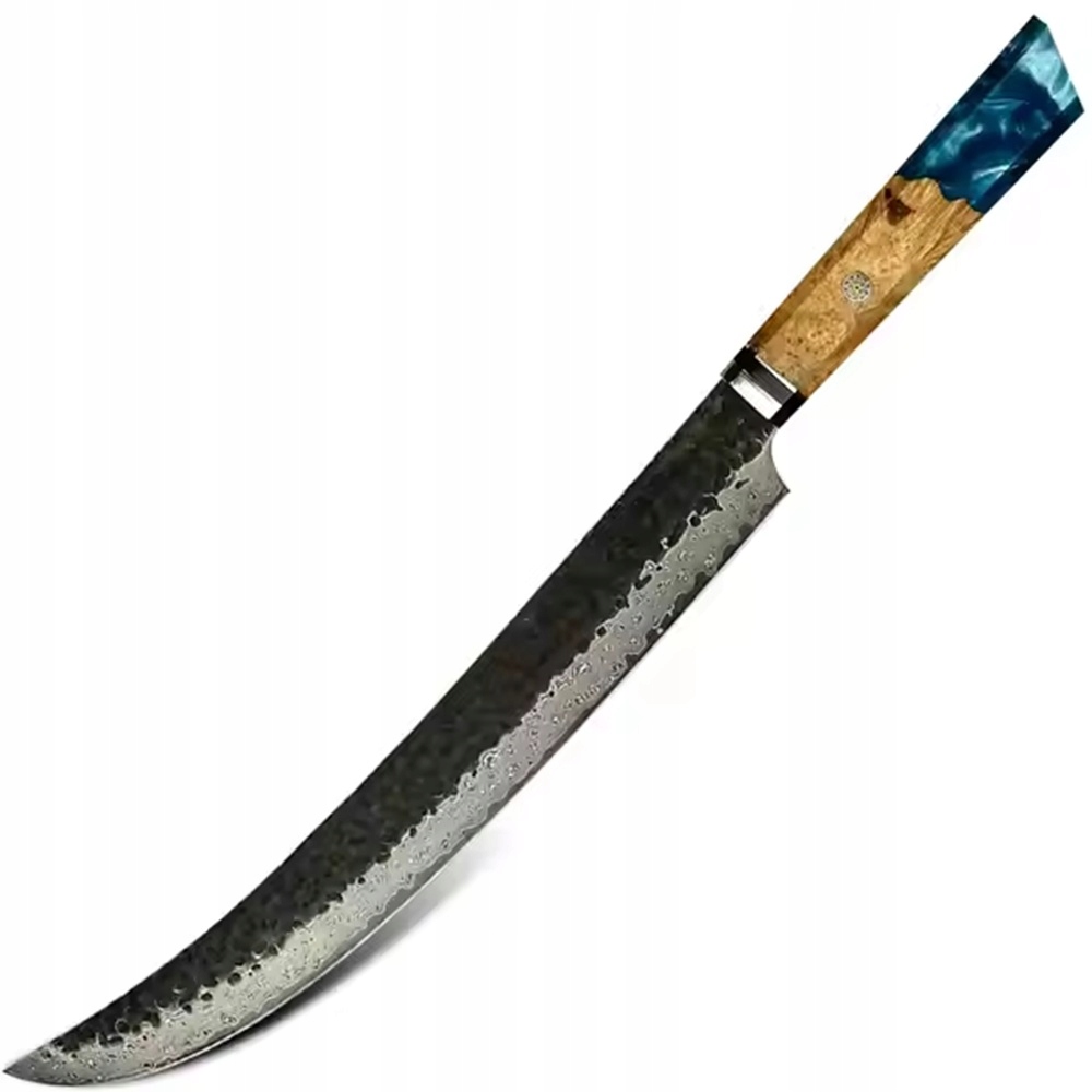 Damaškový kuchynský nôž Airi Slicer/Tmavo Modrá KP-37594