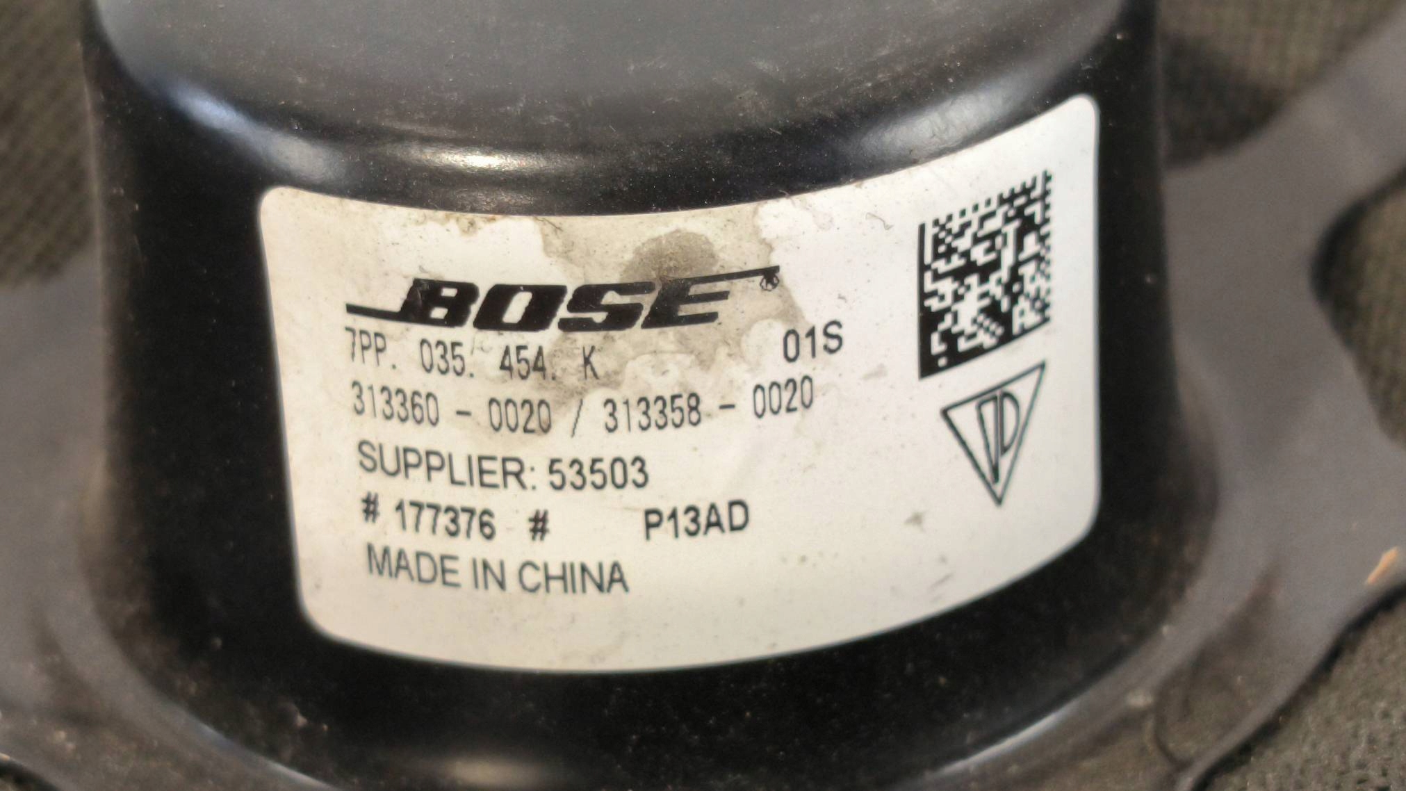 speaker 7PP035454K PORSCHE CAYENNE
