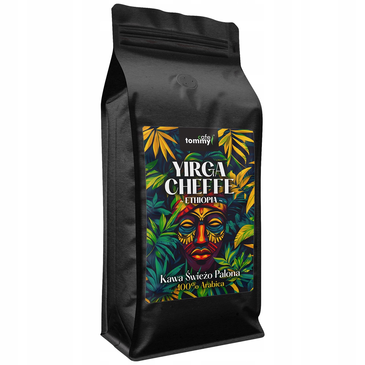 Káva zrnková 1 kg Yirgacheffe Ethiopia Čerstvě pražená 100% Arabica