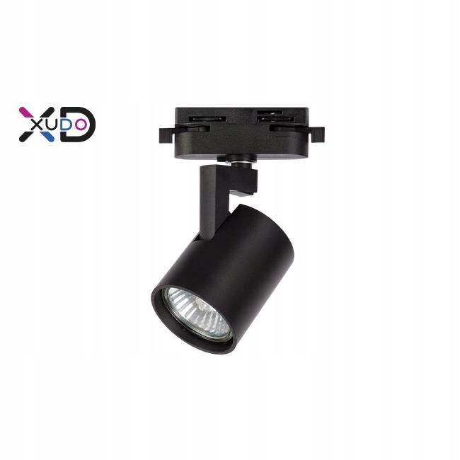XD-IT101B Reflektor LED szynoprzewód 1-faza GU10 czarny VIP