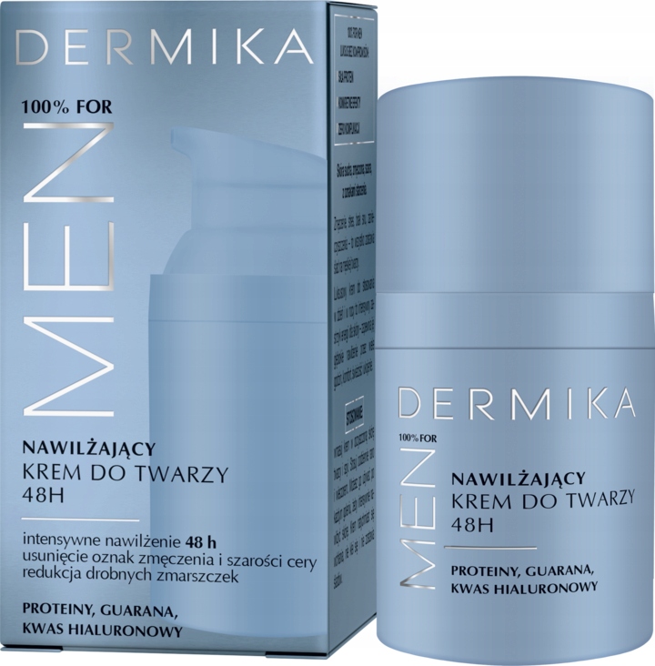 Dermika 100% Hydratační Krém Na Obličej Pro Muže 50 ML