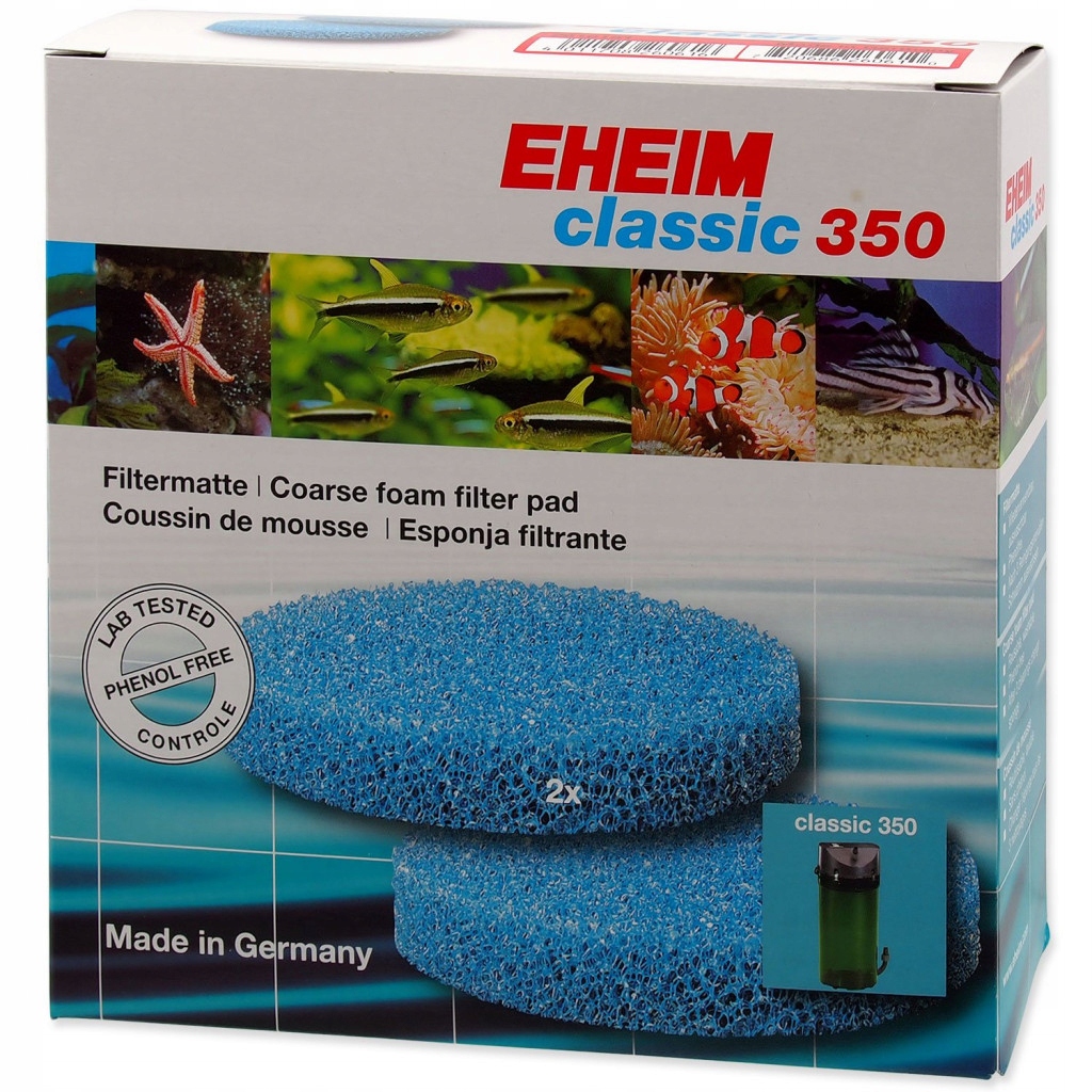 Levně Náplň Eheim molitan hrubý Classic 350 2ks