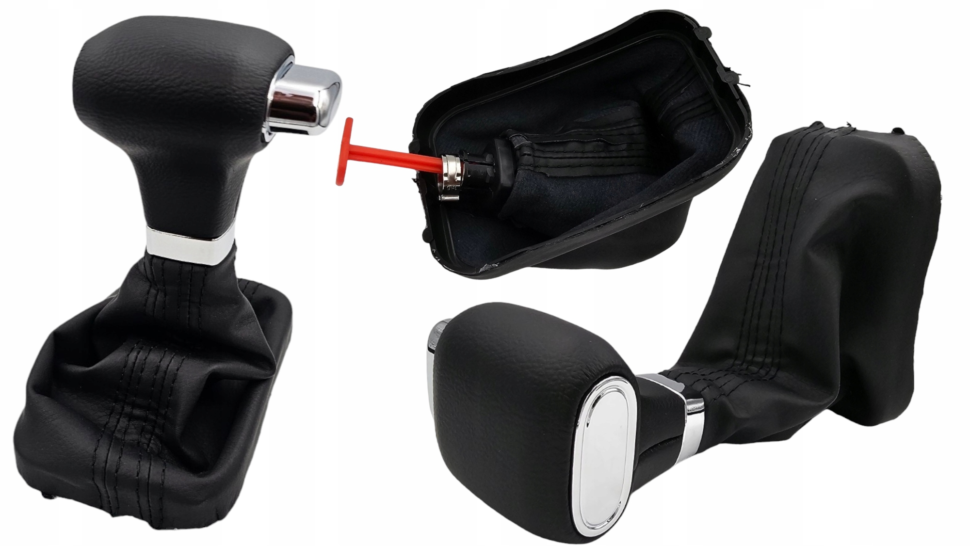 Mieszek Rukojeť Řadící Páky Automat Vw Touran 2003-2010 Tiguan 2007-2016