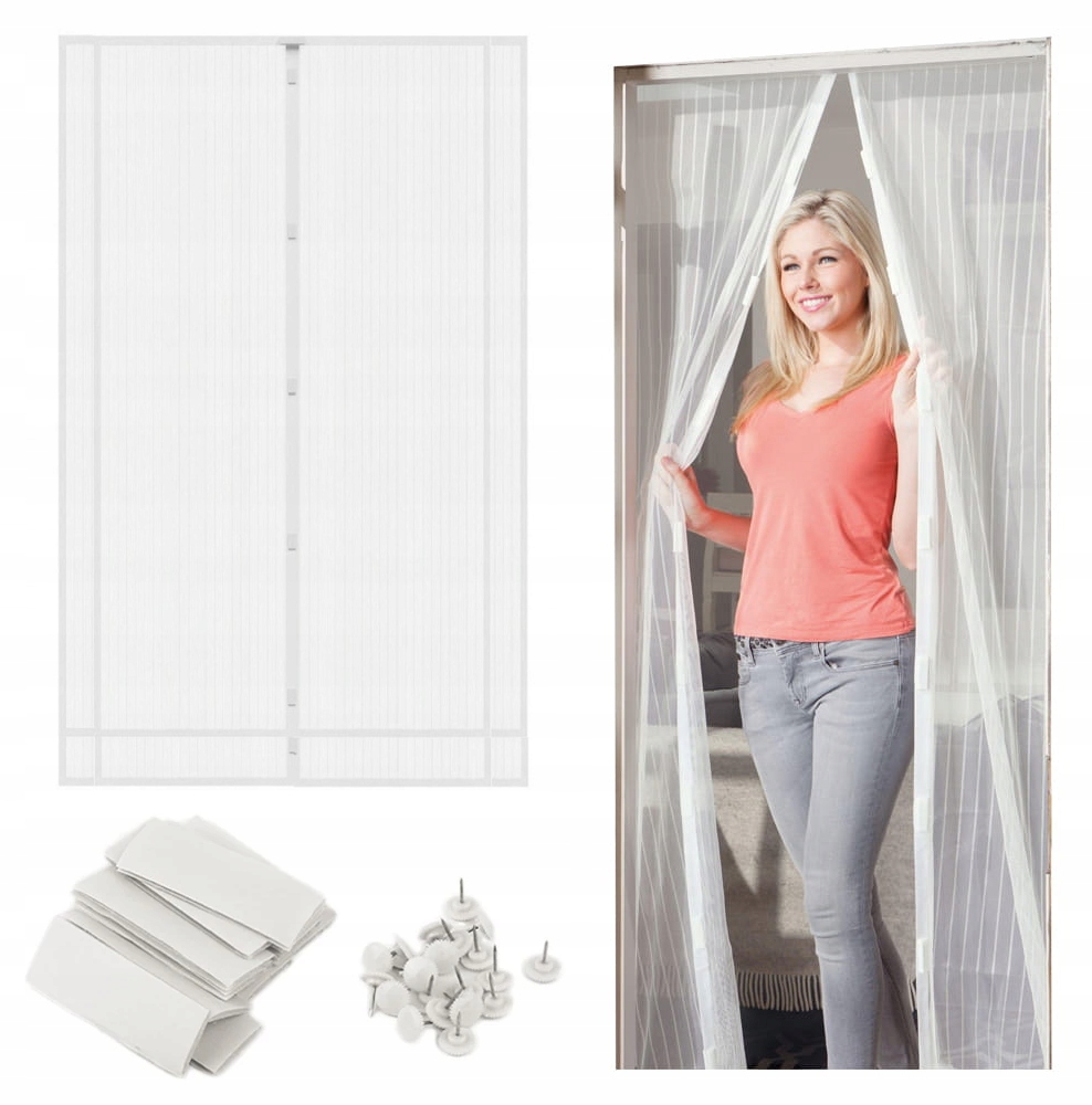 

Moskitiera Magnetyczna Drzwi 80/90/100 x 210/220cm