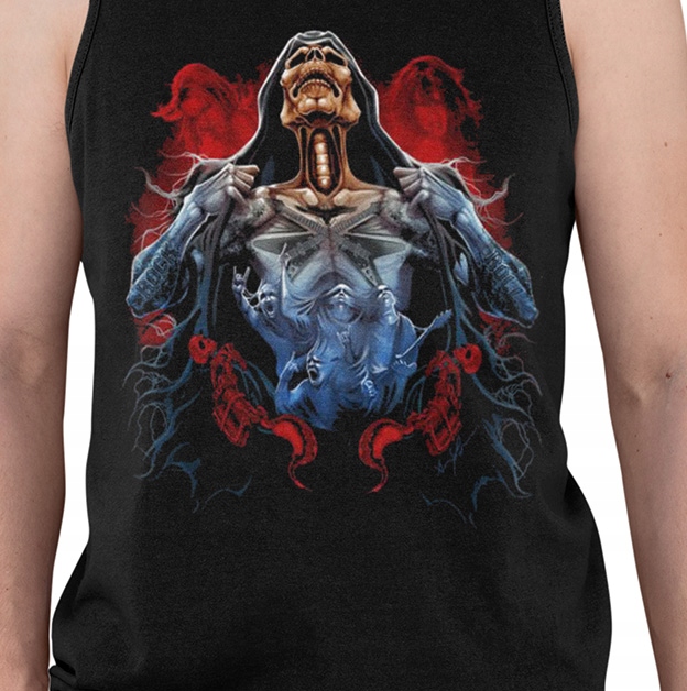 TANK TOP HORROR/ROCK CZACHA Marka inna
