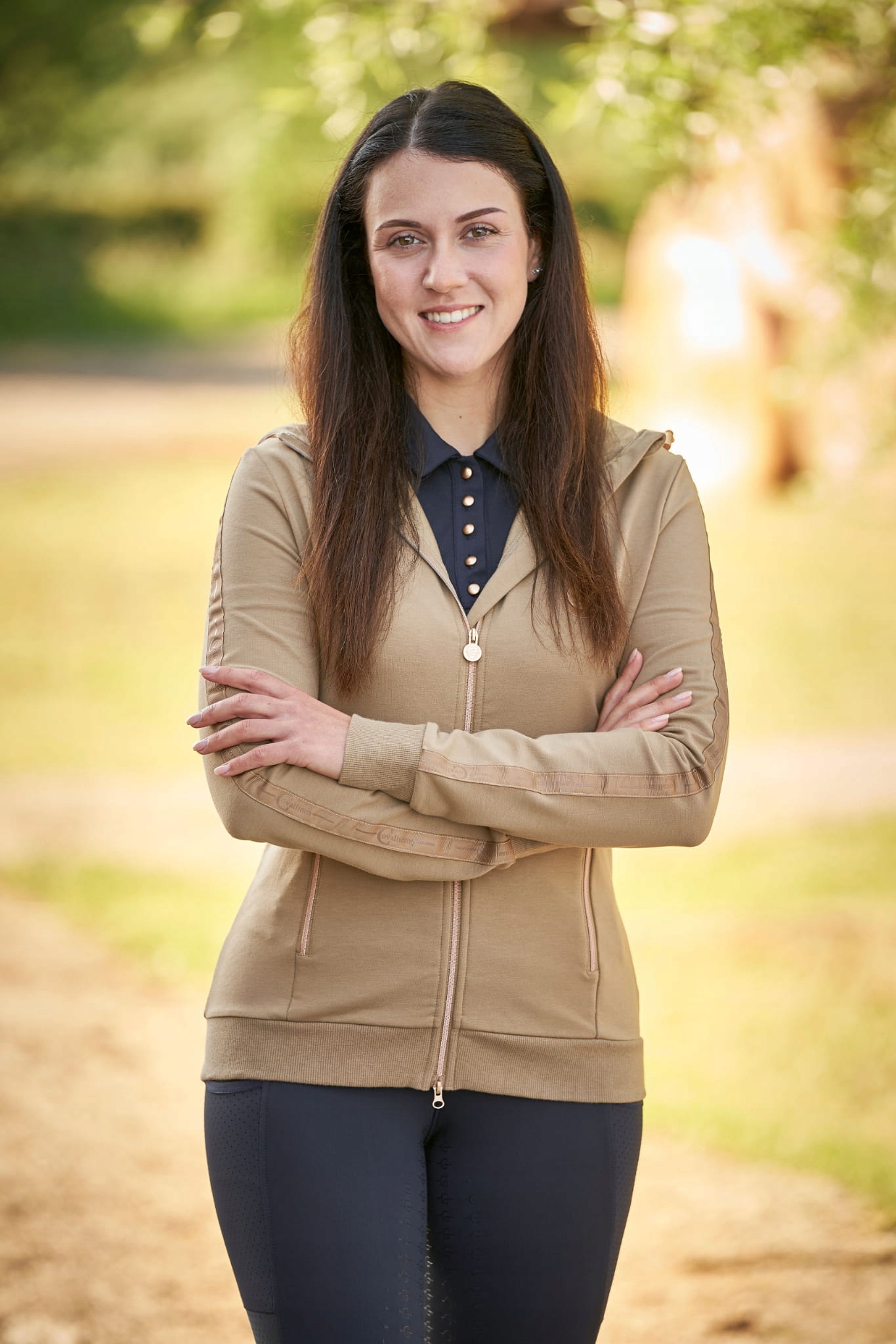 COVALLIERO bluza HODDIE clay 24H XXS Marka Covalliero