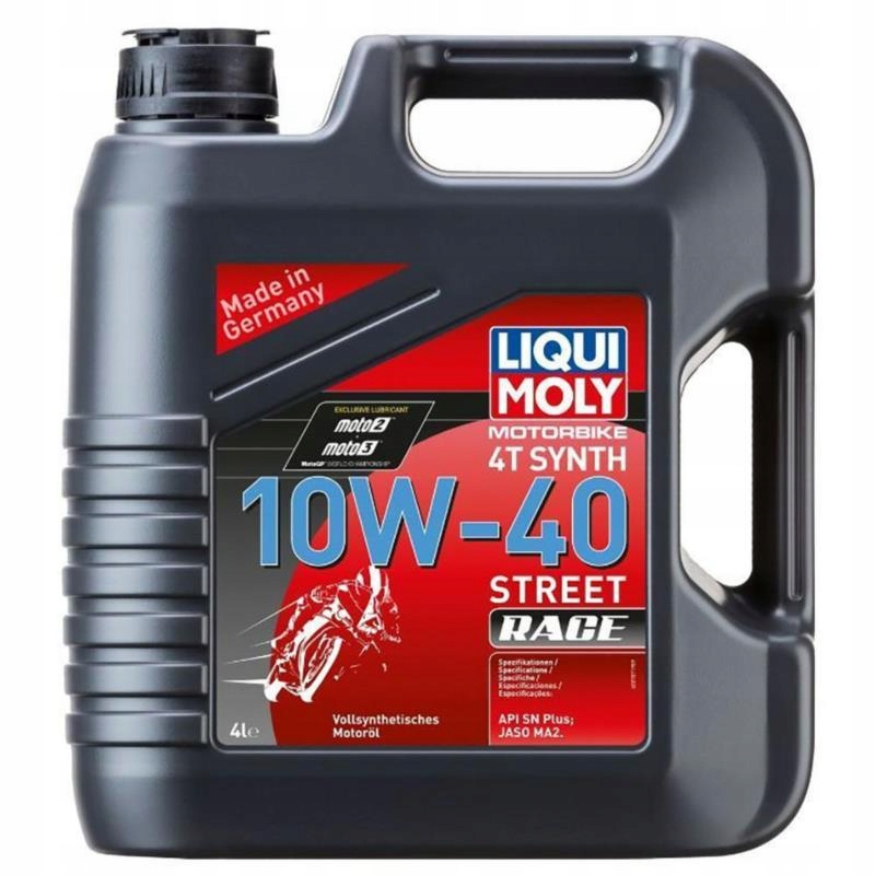 Liqui Moly Motorbike 4T Synth Street Race 10w40 4L 20754 olej silnikowy