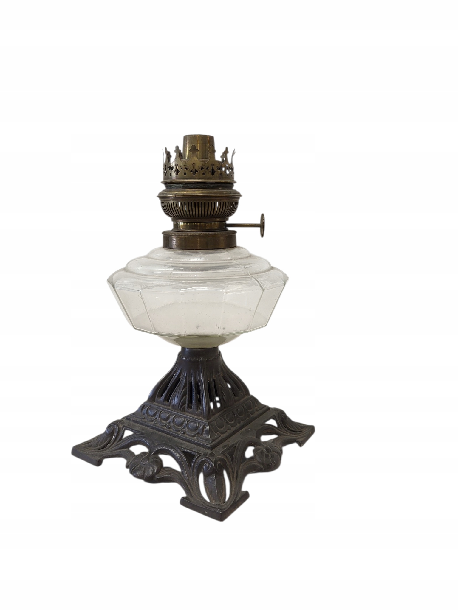 LAMPA NAFTOWA SZKŁO