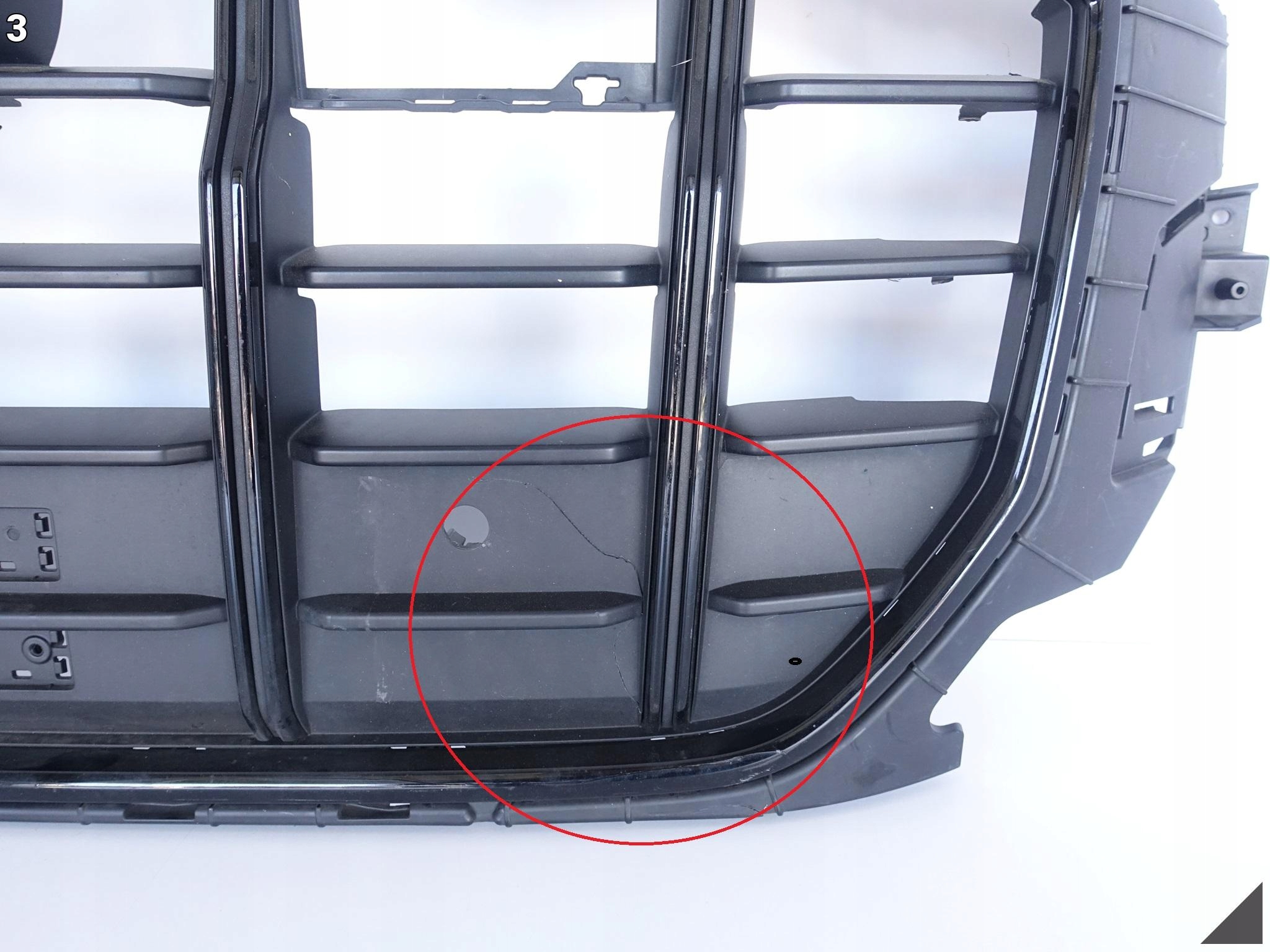AUDI SQ8 Q8 4M8 18- STOSSSTANGE GRILL GRILL SCHWARZER