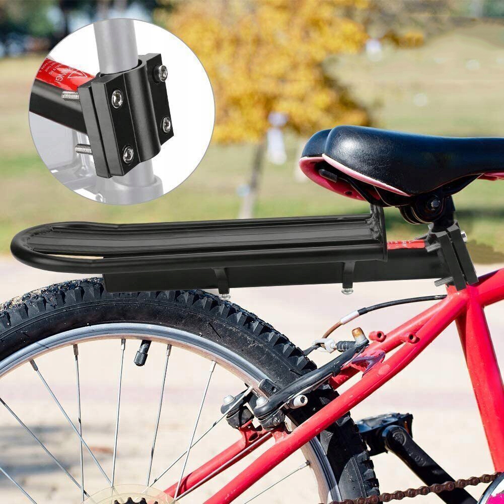 TYLNY BAGAŻNIK ROWEROWY ZE STOPU ALUMINIUM REGULOWANY BAGAŻNIK ROWEROWY MTB Model Tylne Bagażnik Rowerowy