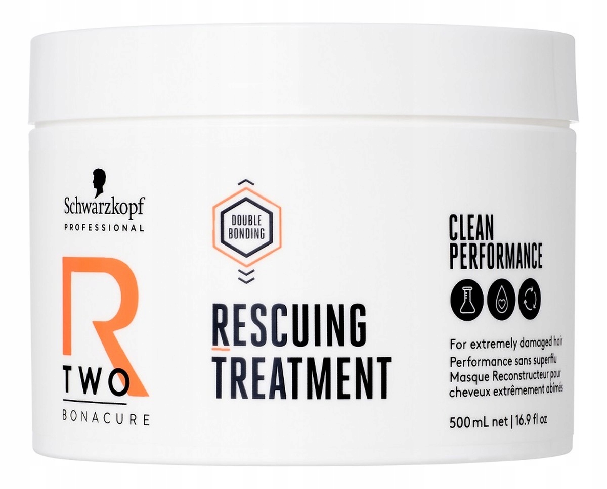 Schwarzkopf Bonacure r-two rescuing rekonstrukční maska na vlasy 500 ml