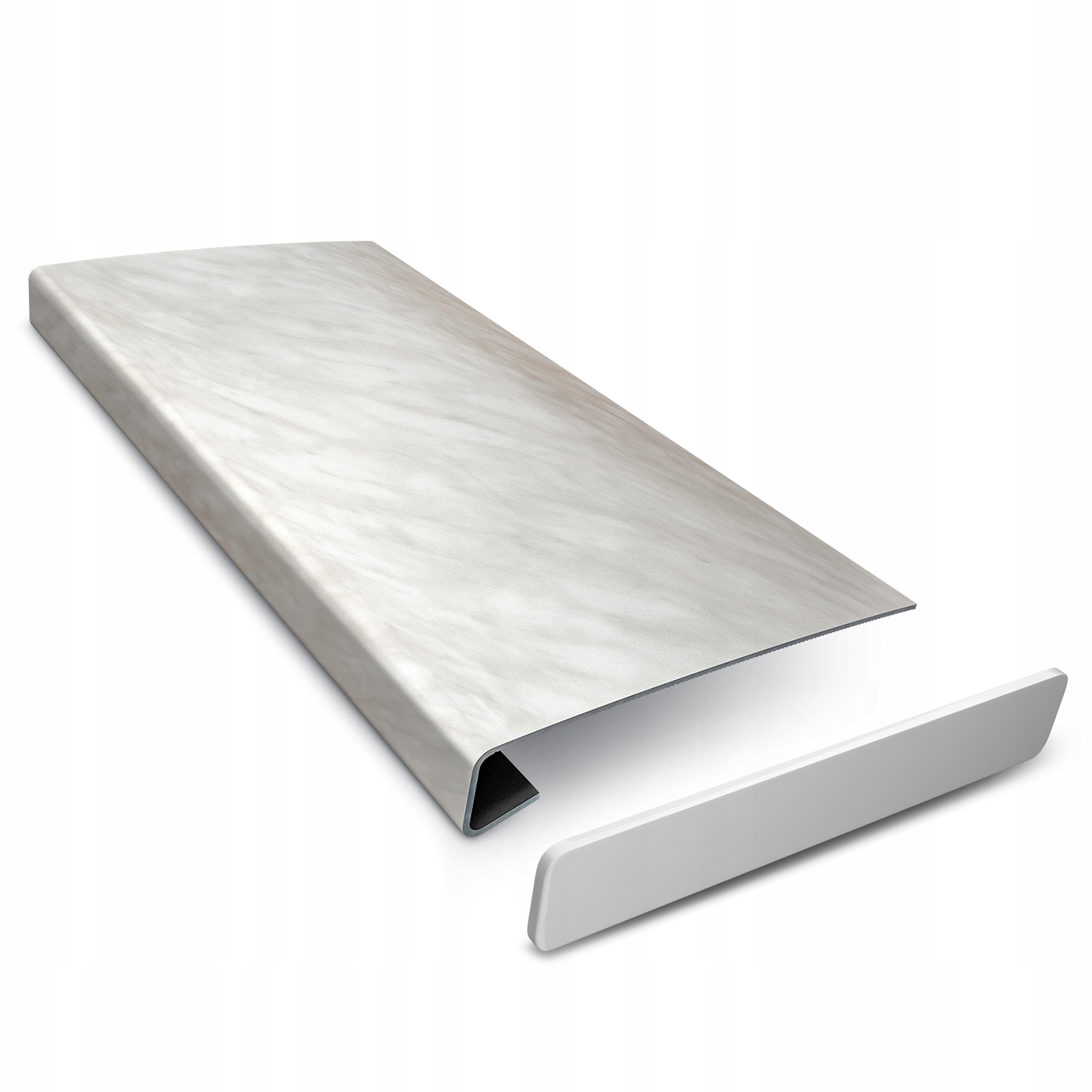 Renovační krytka na vnitřní parapet Mramor, šířka 38 Cm, délka 120 cm
