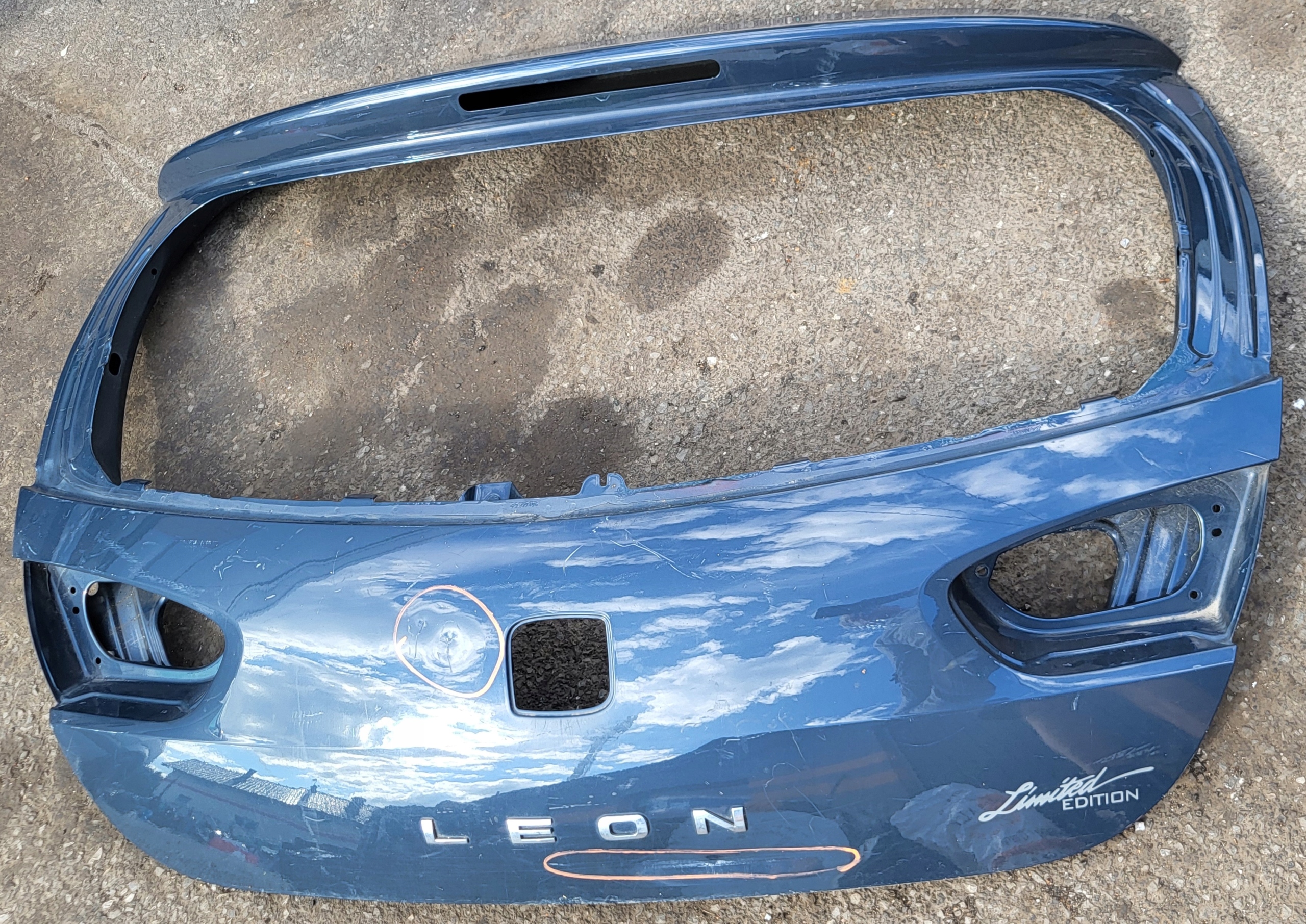 boot doors boot rear part SEAT LEON II 2 1P LIFT OE