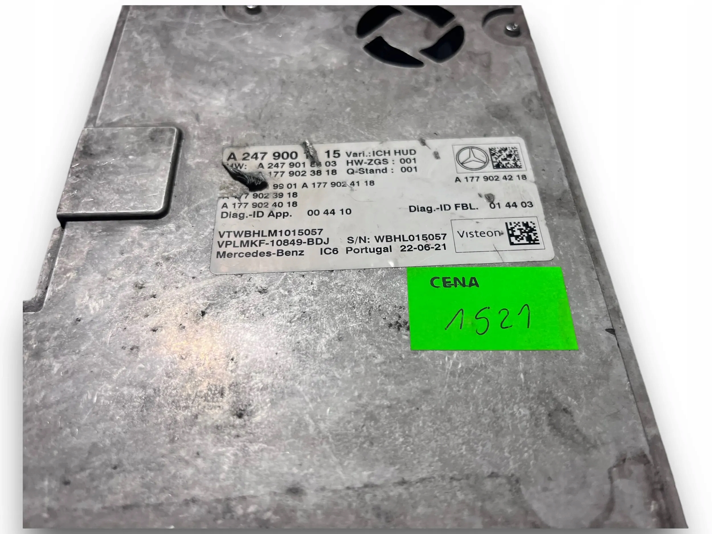 MERCEDES W247 Module Instruments tachymètre compte tours A2479001515 @M