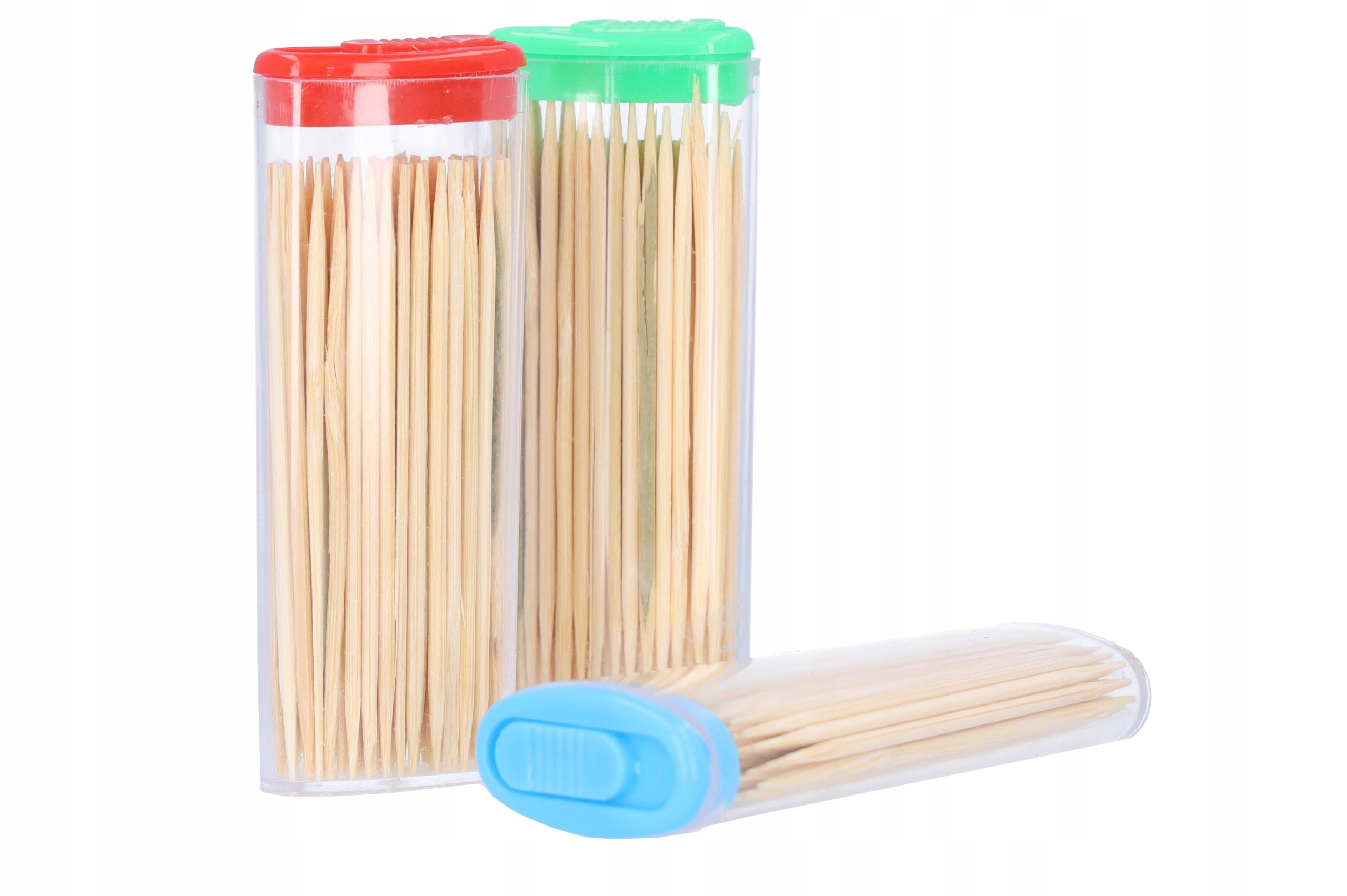 WYKAŁACZKI bambusowe do koreczków i przekąsek 3x80 praktyczne 6,5cm Marka inna