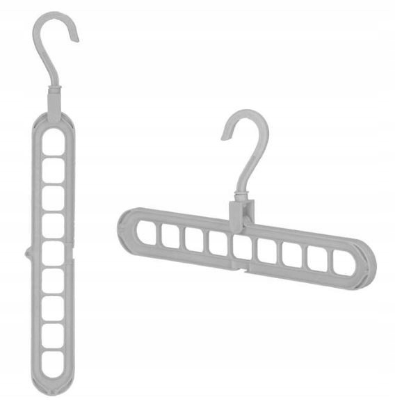 ORGANIZER DO GARDEROBY SZAFY NA WIESZAKI 2w1 Wysokość mebla 17 cm