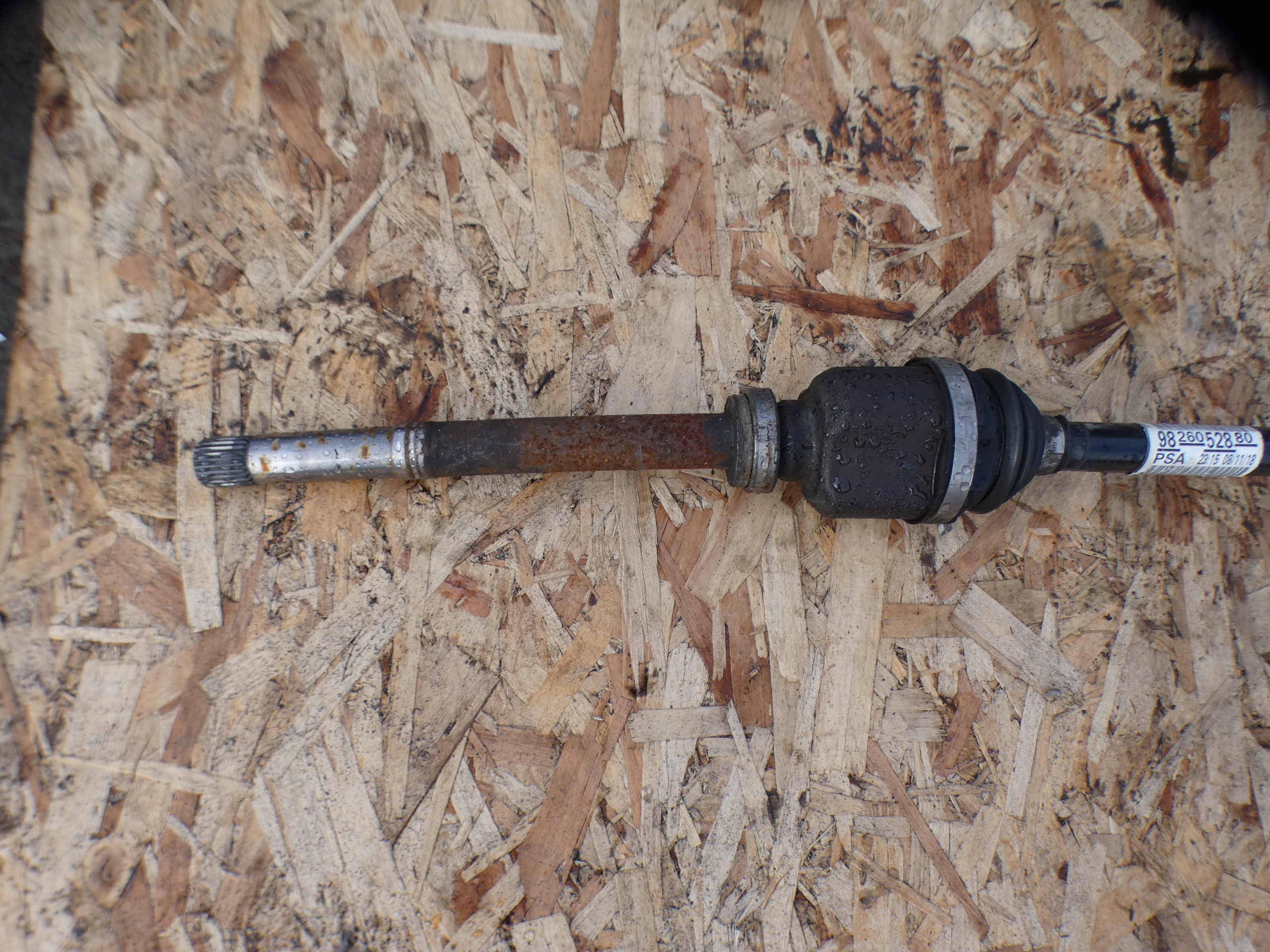 CITROEN C-ELYSEE 2019 LIFT 1,5 BLUE HDI semi-axis front right 9826052880 ORG