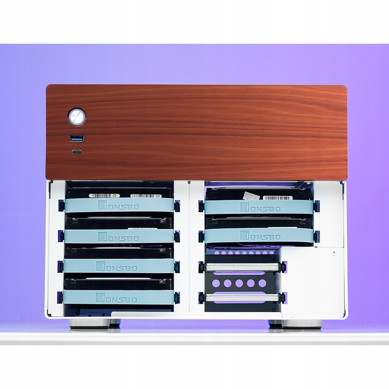 Obudowa Jonsbo N4 NAS Mini Tower biały Kod producenta N4 NAS