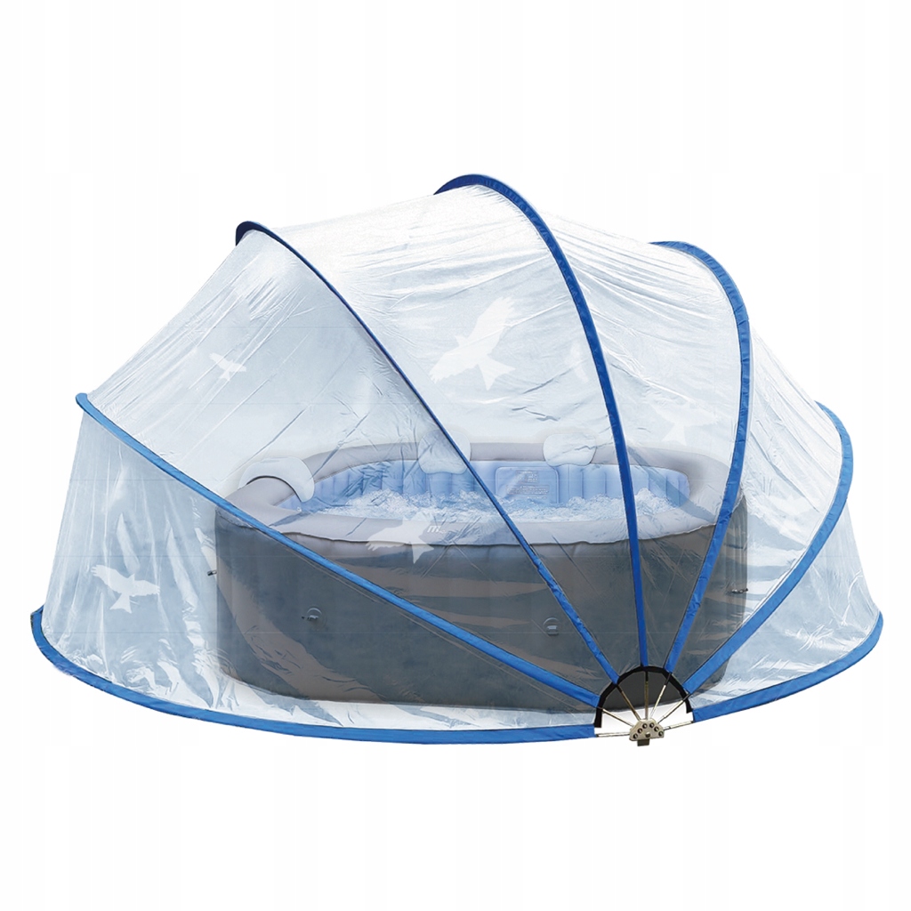 Bazénová Ochrana Kopula Okrúhla Pokrievka Na Bazén Sklopná 540x380x240