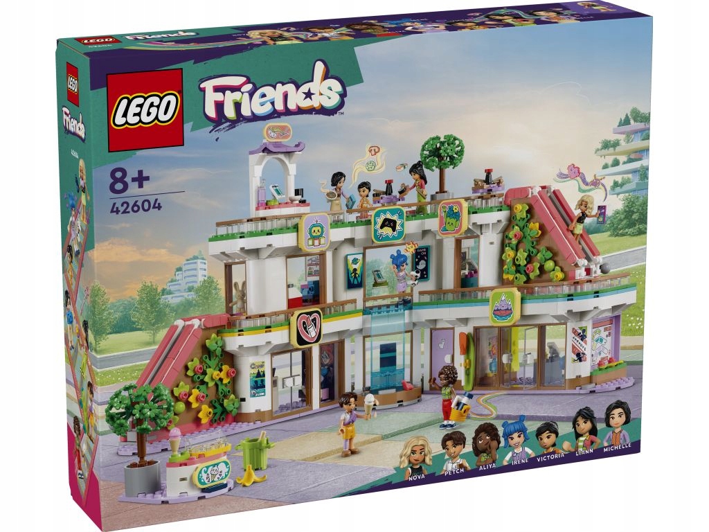 Lego 42604 Friends Nákupní centrum v městečku Heartlake