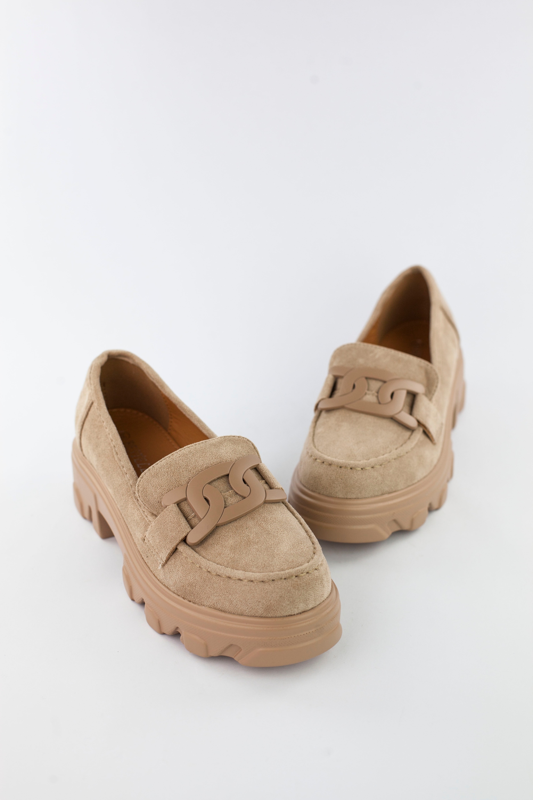 Półbuty WORKERY mokasyny SLIPPERY platforma (39) Rozmiar 39