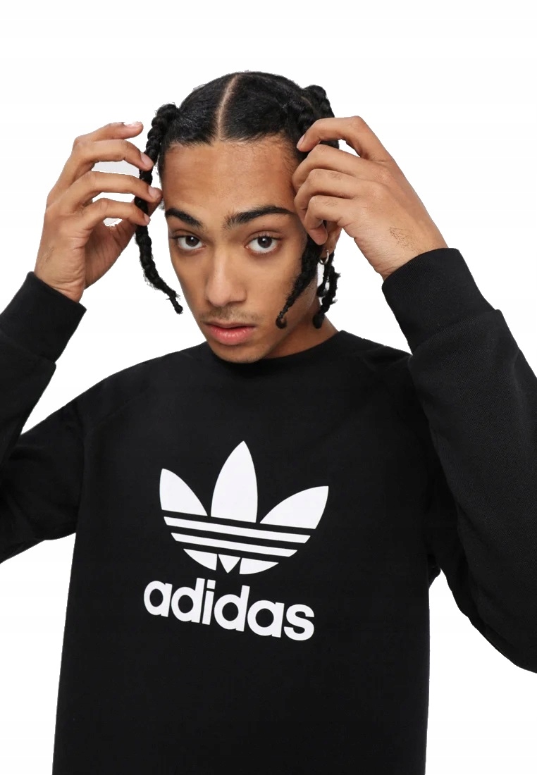

Adidas Trefoil Bluza Męska Klasyczna Modna Czarna