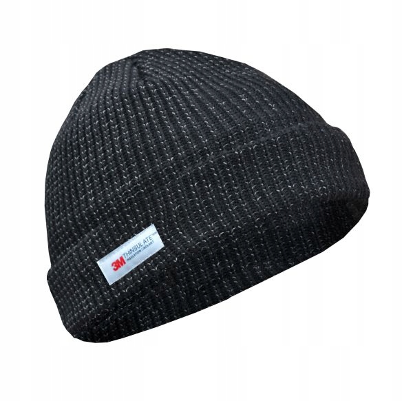 Czapka 3M Thinsulate z odblaskiem ocieplona poprawa bezpieczeństwa .4 Materiał dominujący Akryl