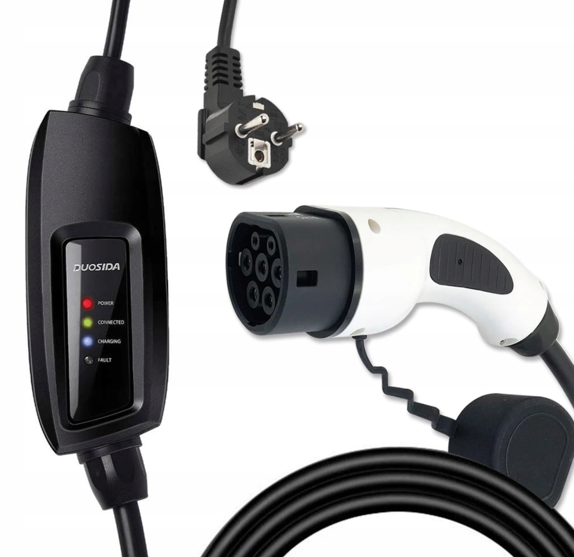 PRZENOŚNA ŁADOWARKA DUOSIDA TYP 2 KABEL 5 M