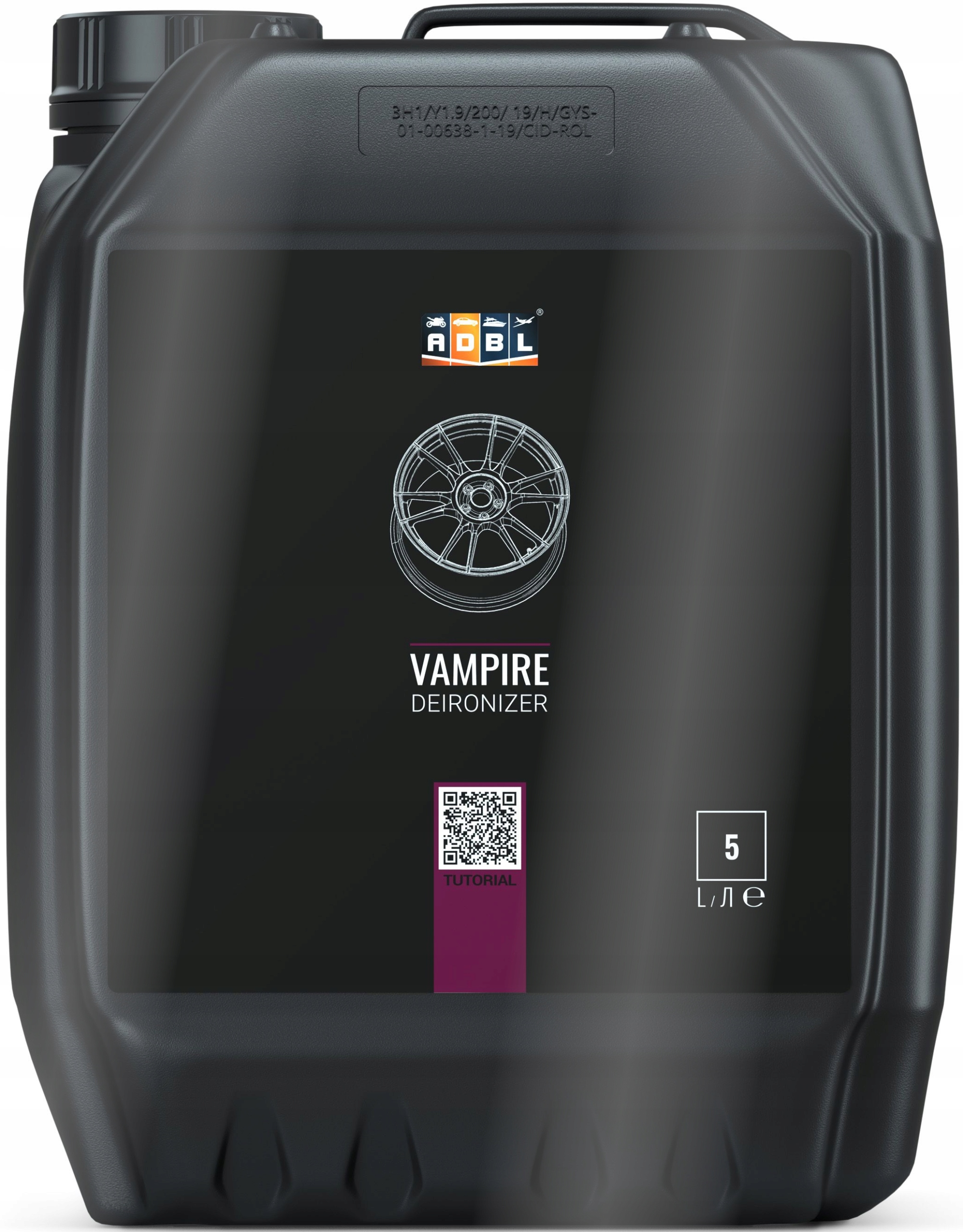 Adbl Vampire Deironizer na disky a laky 5L