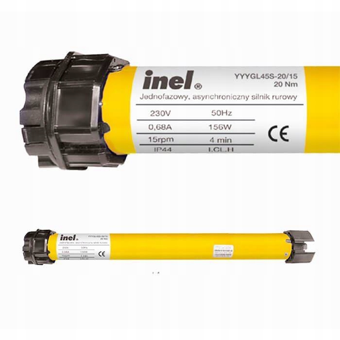 

Silnik Inel fi60 20Nm N-20 do rolet zewnętrznych