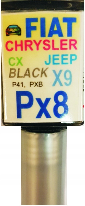 Fiat Chrysler Jeep Px8 Pxb P41 X9 Black Lakier Zaprawka Do Rys 10 ML Ara