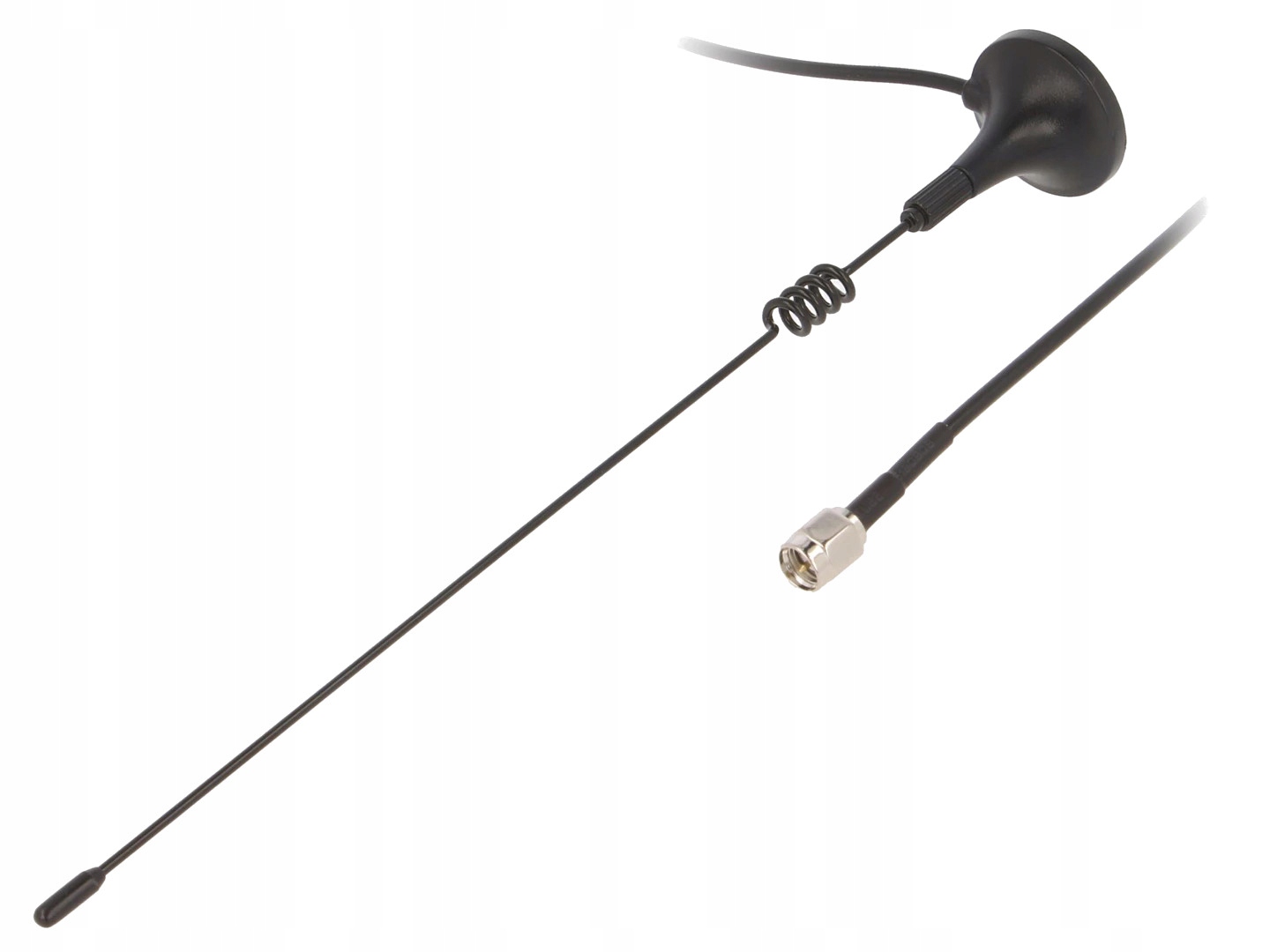 

Antena Gsm 3G Lte 2dBi pionowa magnes wtyk Sma t4